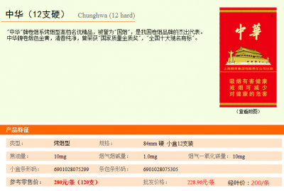 12支硬）