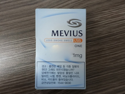 柔和七星(1mg LSS滑盖 韩国免税版)香烟