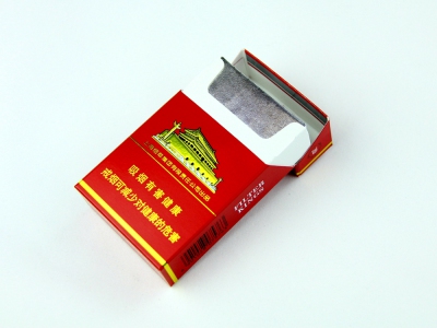 硬中华香烟开包