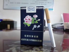 牡丹软蓝香烟