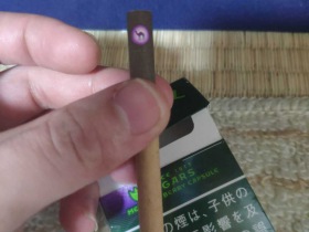 骆驼（CAMEL）(小雪茄薄荷蓝莓爆珠日版)